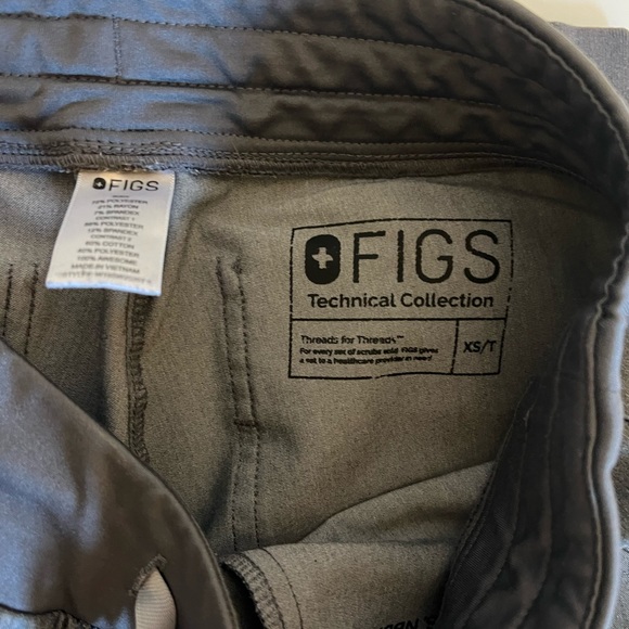 Heather Gray Jogger Pant Figs - Picture 4 of 4